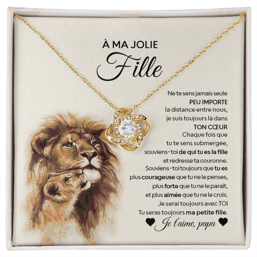 Lion - Daughter - Dad - FRE Love Knot