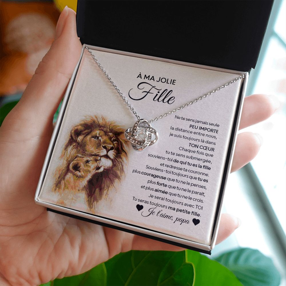 Lion - Daughter - Dad - FRE Love Knot