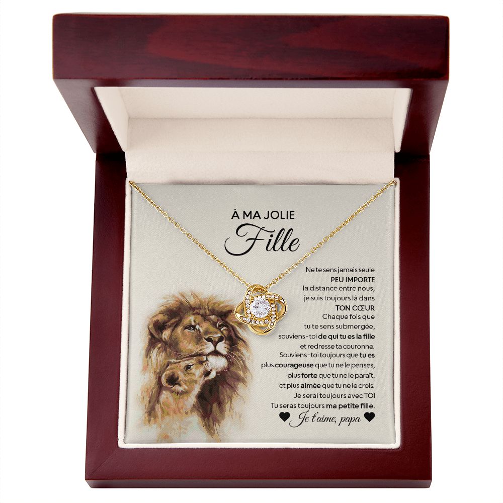 Lion - Daughter - Dad - FRE Love Knot