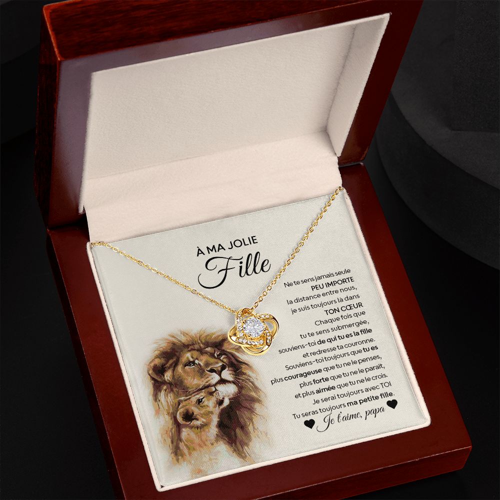 Lion - Daughter - Dad - FRE Love Knot