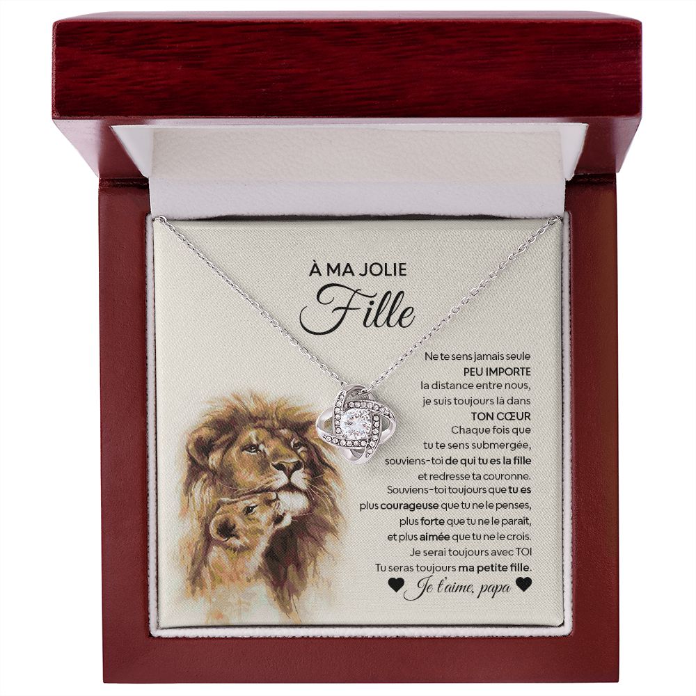 Lion - Daughter - Dad - FRE Love Knot